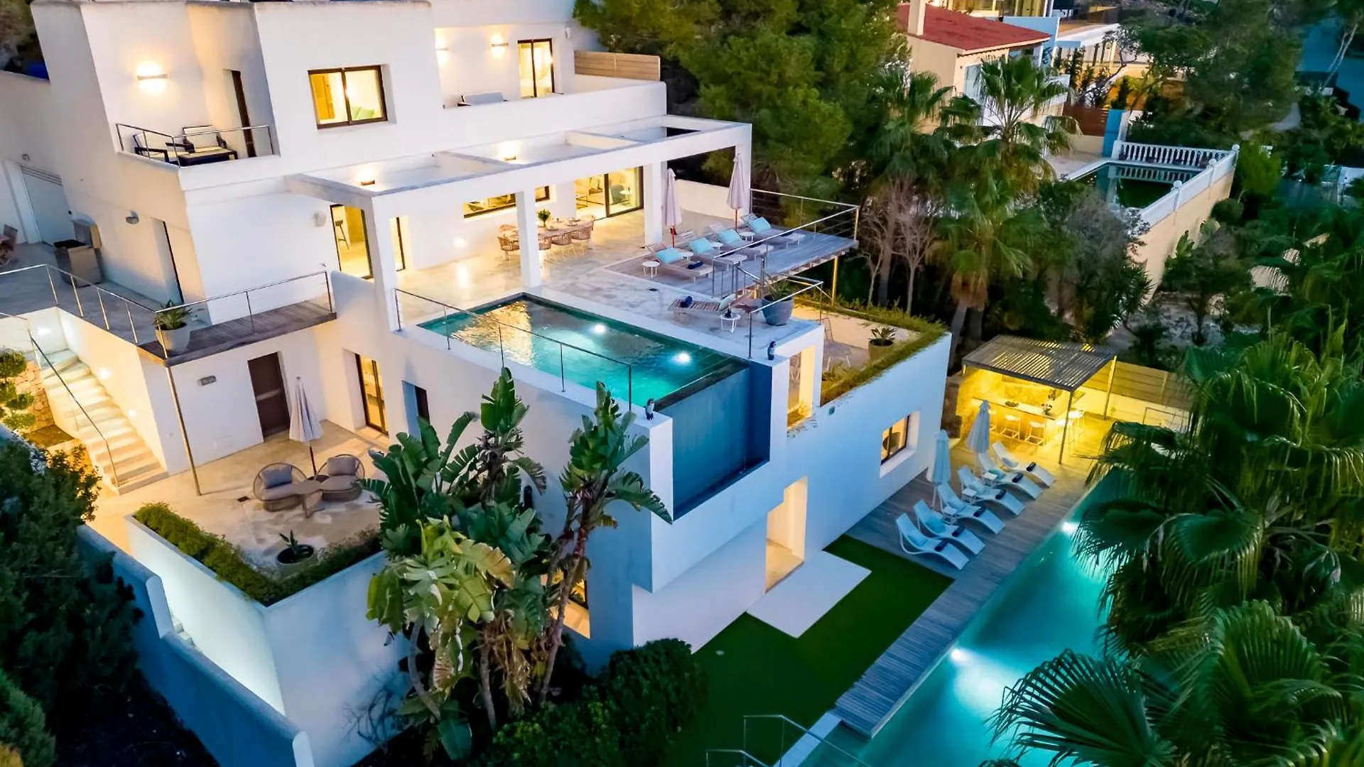 Villa In Cala Salada Sleeps 14 Сан-Антонио-Абад Испания