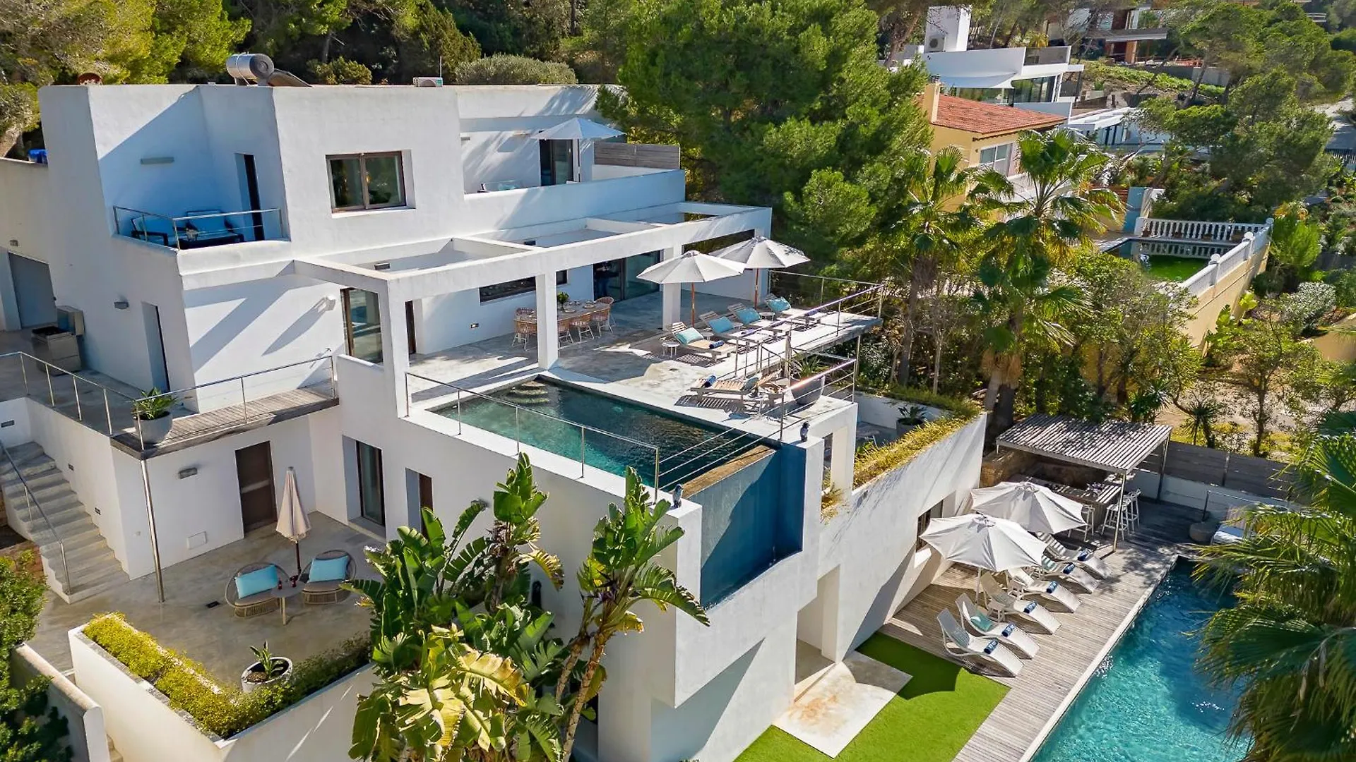 Villa In Cala Salada Sleeps 14 Сан-Антонио-Абад