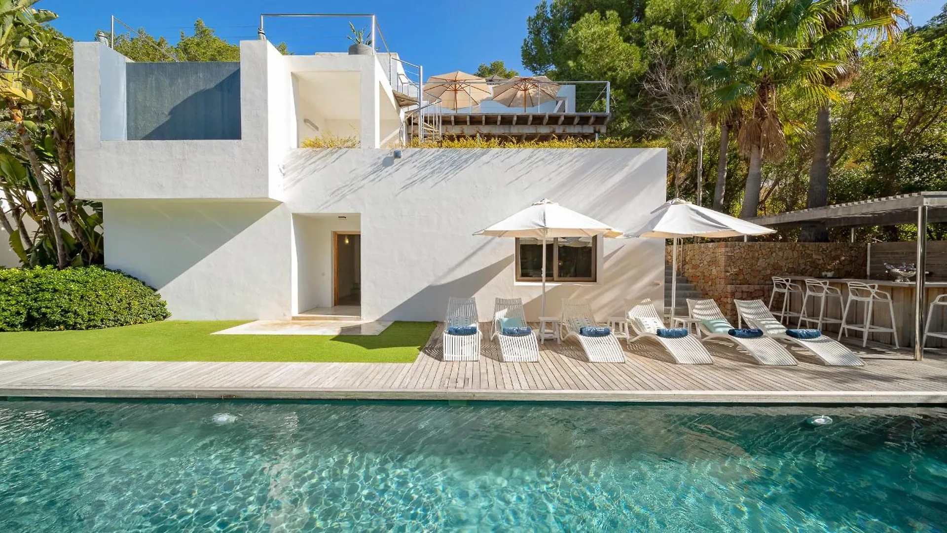 Villa In Cala Salada Sleeps 14 Sant Antoni de Portmany
