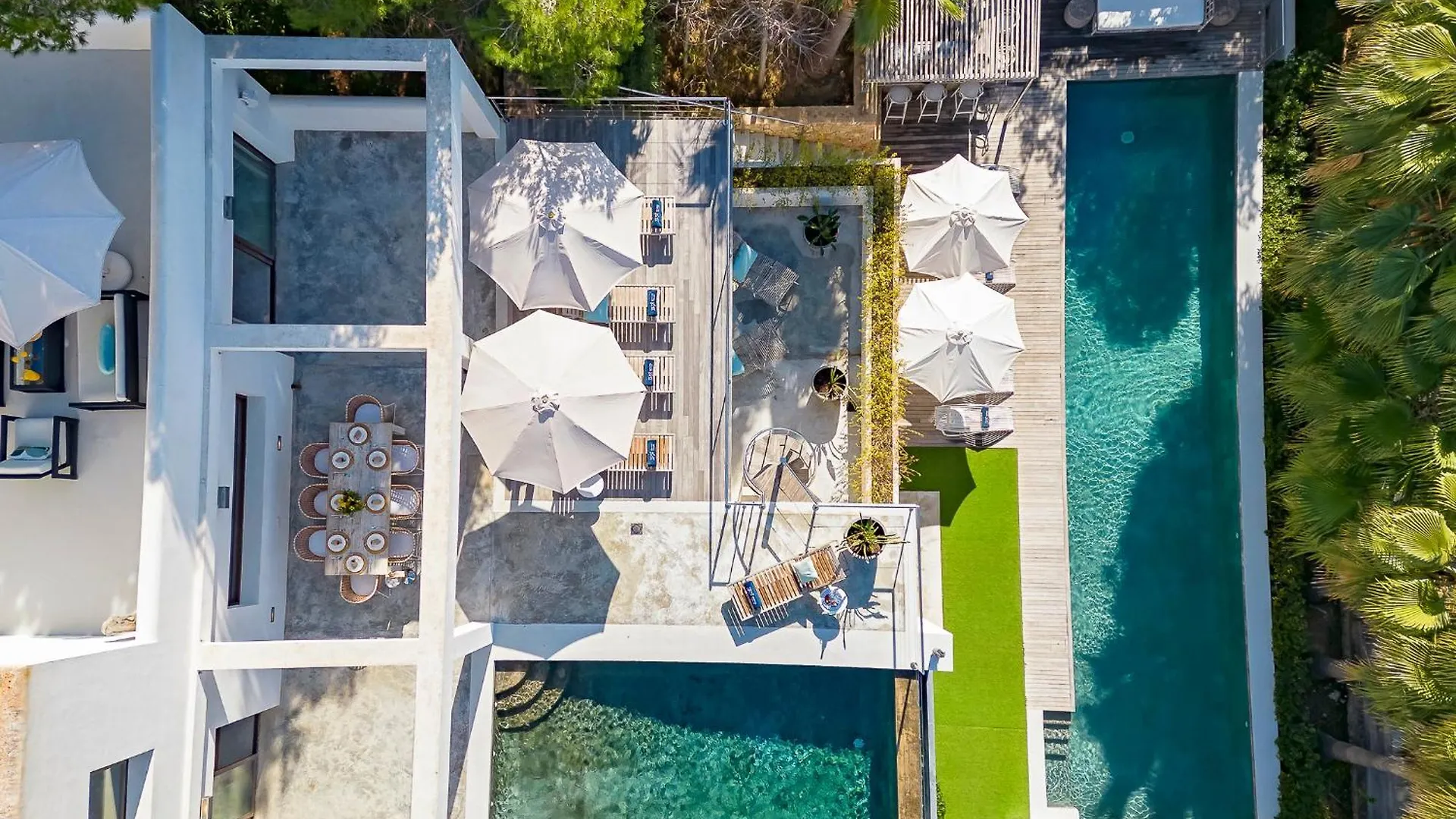 Villa In Cala Salada Sleeps 14 Сан-Антонио-Абад